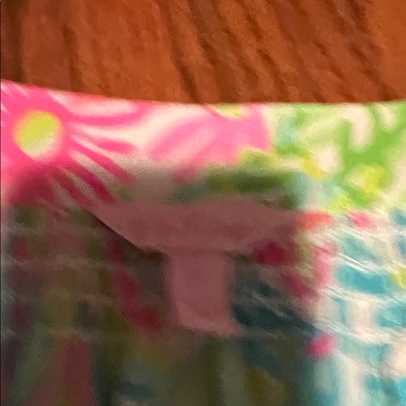 Lilly Pulitzer Vibrant Floral Blouse - Pink, Blue, Green - Picture 3 of 3